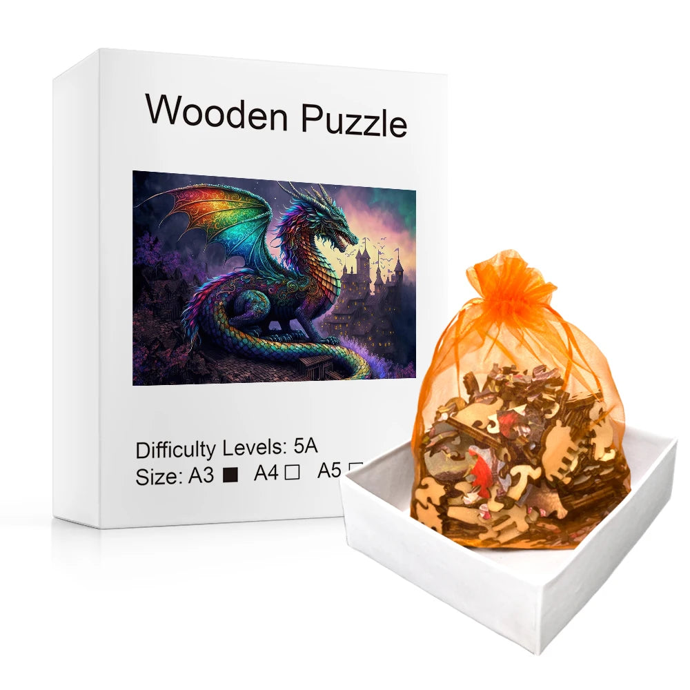 Puzzle 2D - Le Roi Dragon Mystérieux