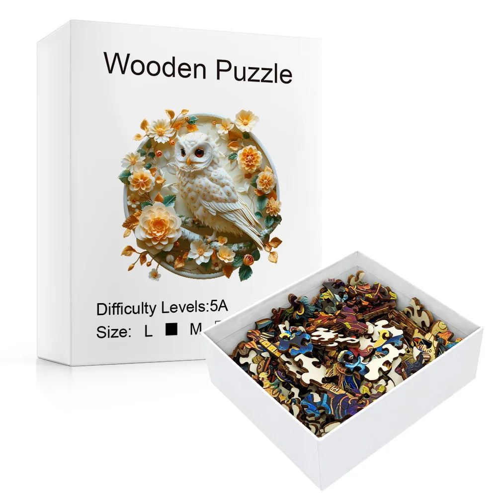 Puzzle 2D - La Chouette Sage