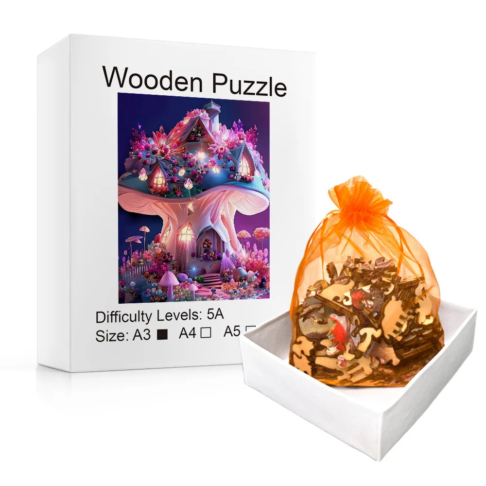 Puzzle 2D - Le Champignon Enchanté