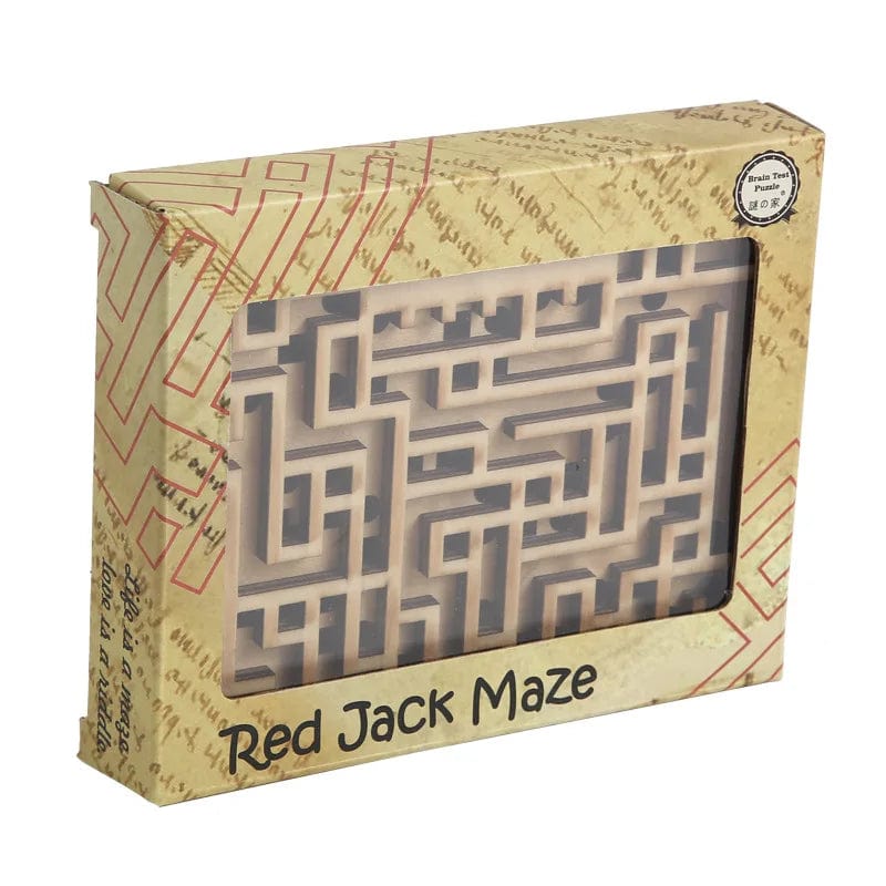 Casse-tête - Labyrinthe "Le Red Jack" | MindWood Wonders