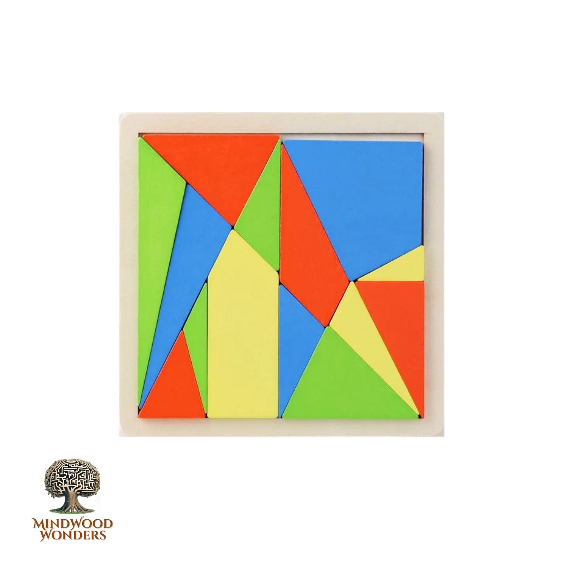 Casse-tête - Tangram N°2 | MindWood Wonders