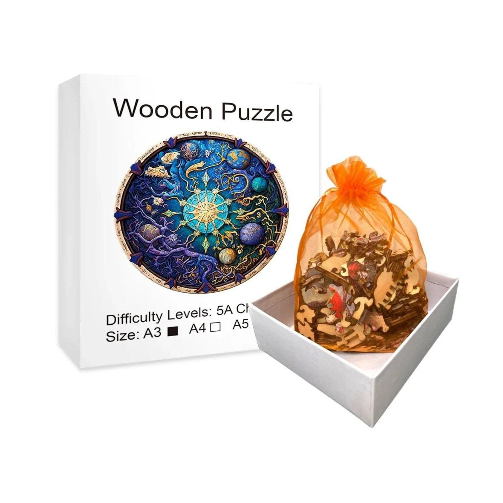 Puzzle 2D - Harmonie Planétaire | MindWood Wonders