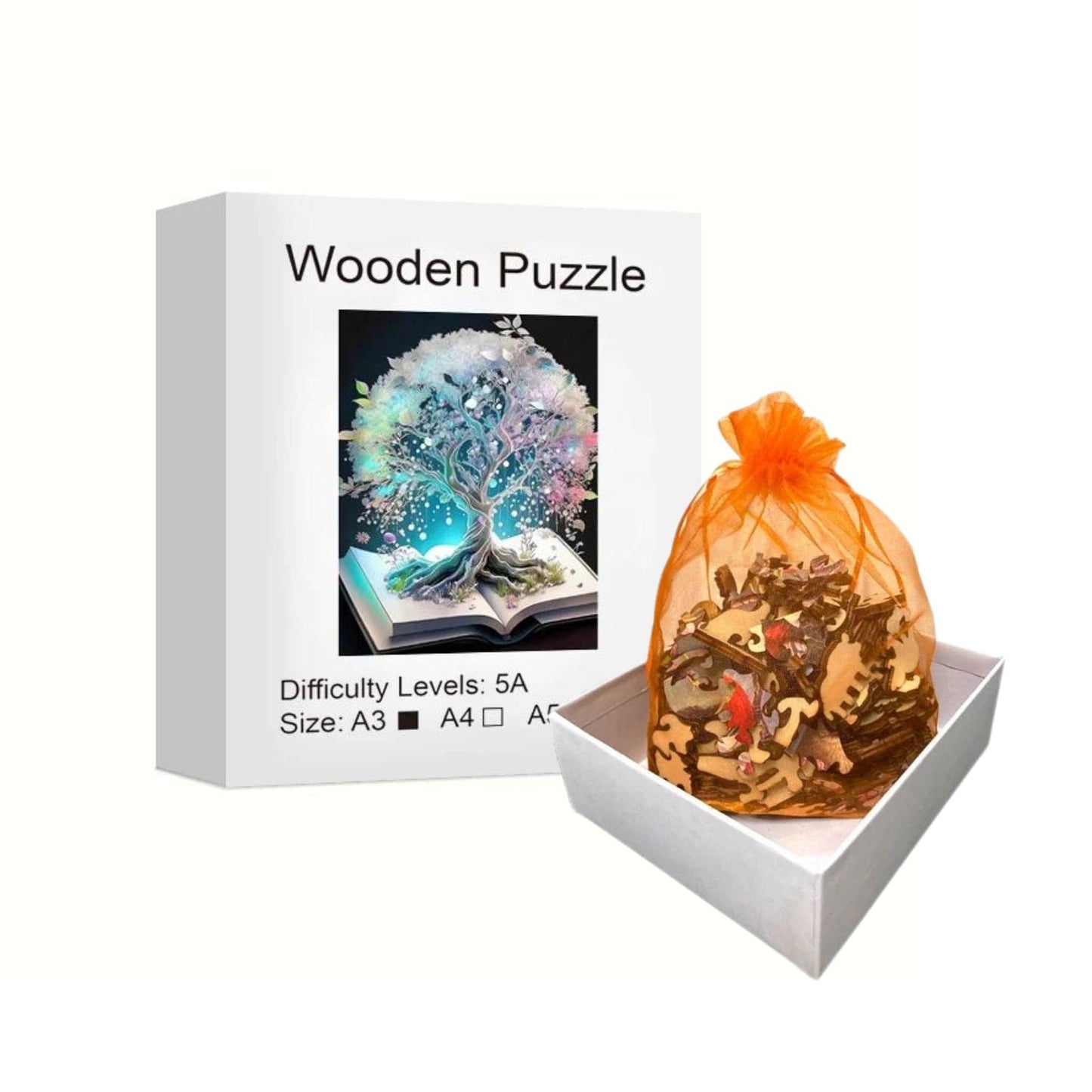 Puzzle 2D - L'Arbre Enchanté | MindWood Wonders