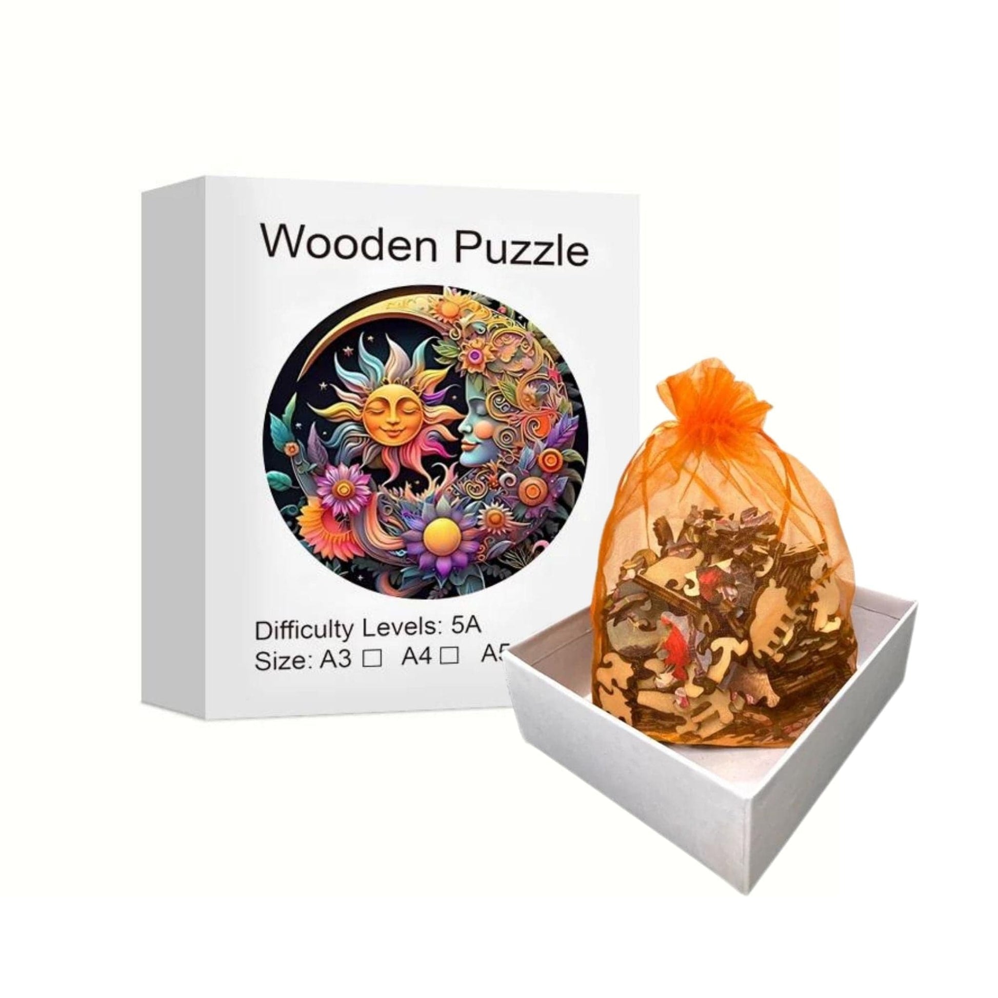 Puzzle 2D - L'Eclipse Lunaire | MindWood Wonders