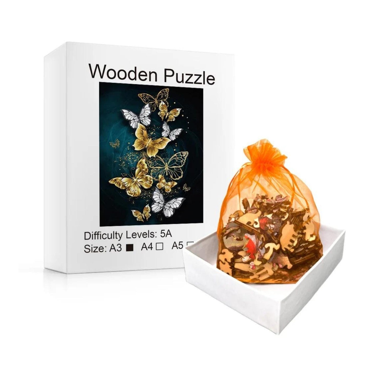 Puzzle 2D - L'Envol Des Papillons | MindWood Wonders