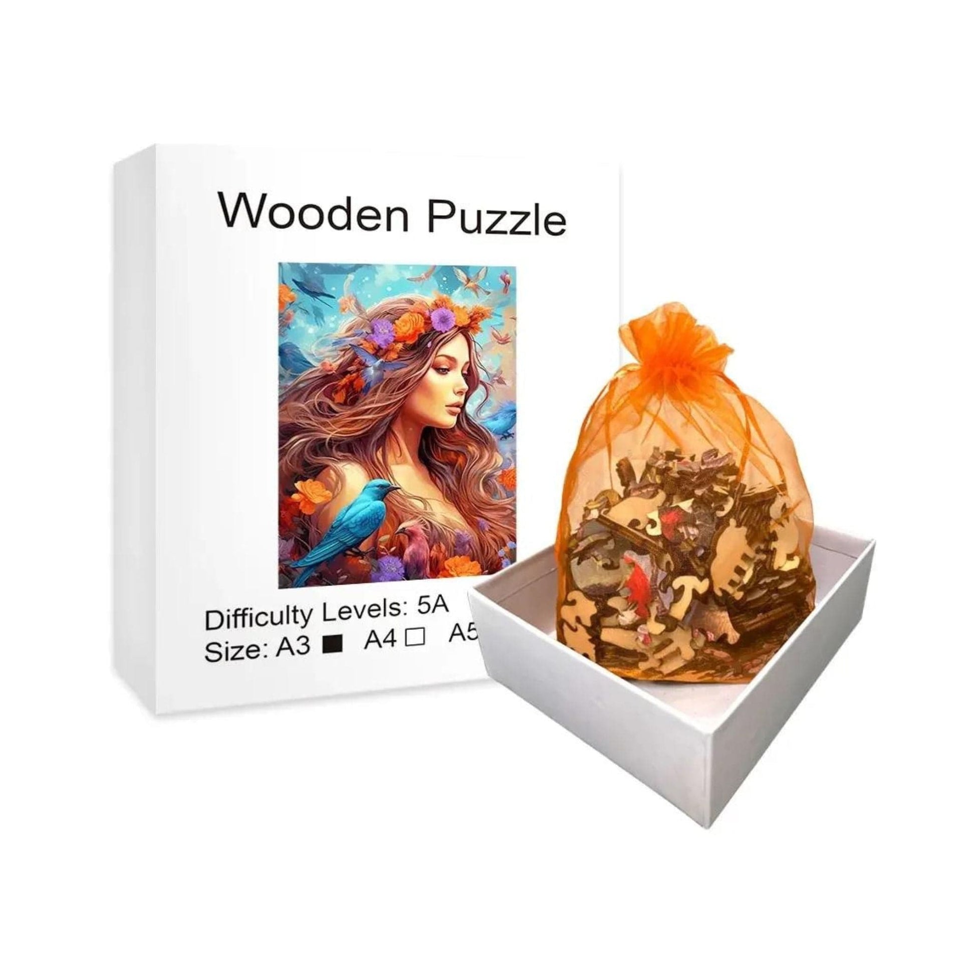 Puzzle 2D - La Fée Enchantée | MindWood Wonders