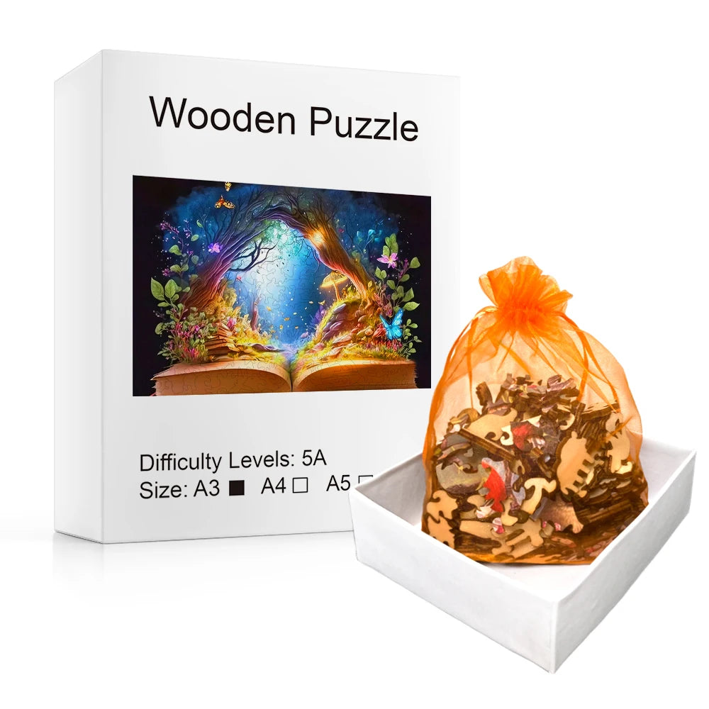 Puzzle 2D - La Forêt Magique | MindWood Wonders