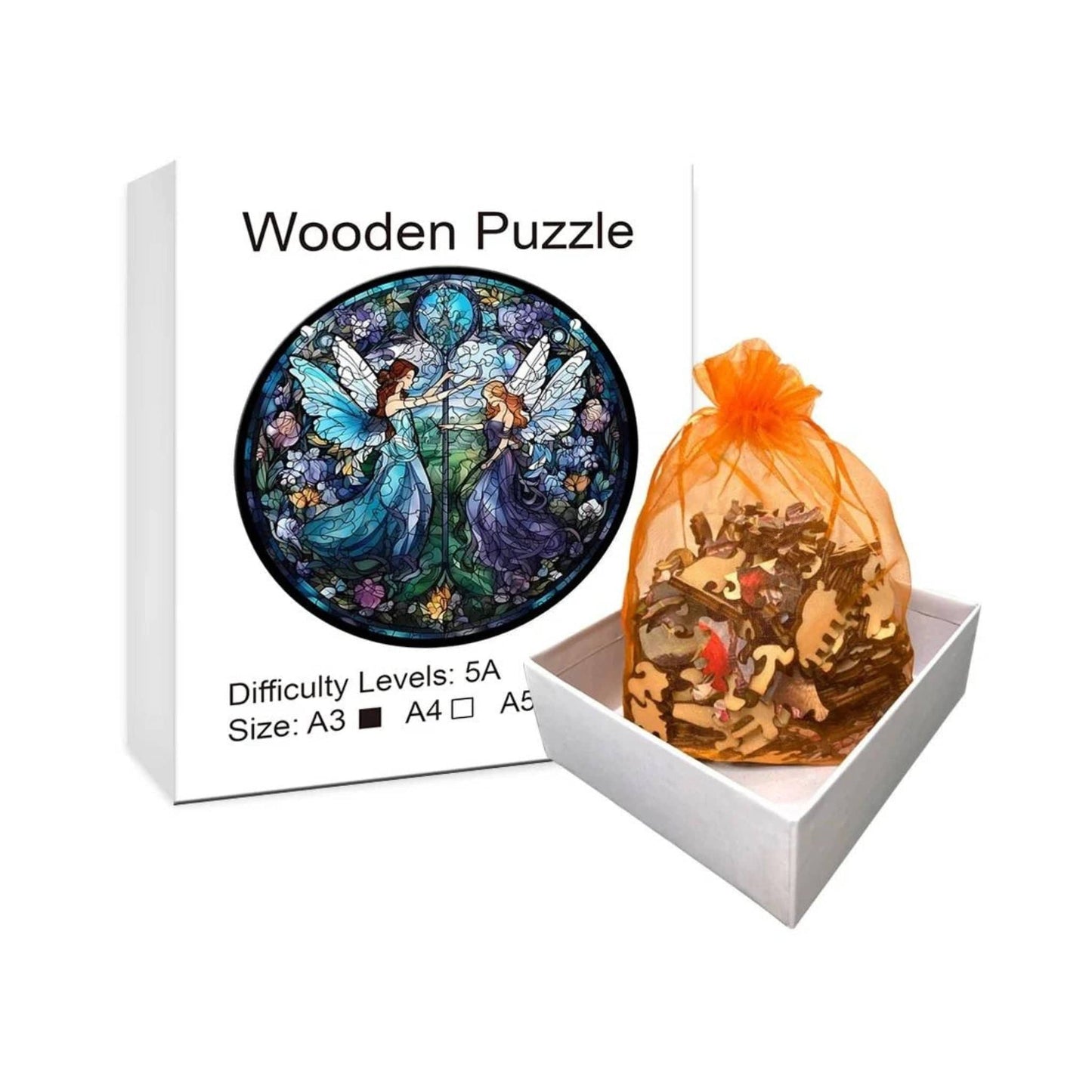 Puzzle 2D - Le Jardin Féérique | MindWood Wonders