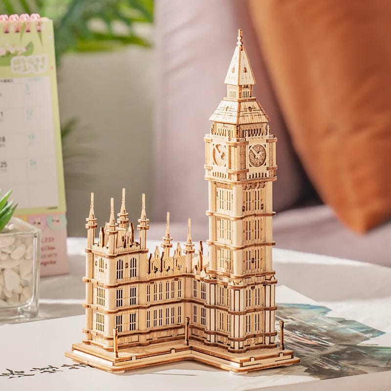 Puzzle 3D - Big Ben Londres | MindWood Wonders