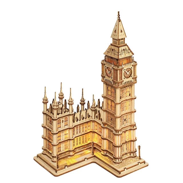 Puzzle 3D - Big Ben Londres | MindWood Wonders