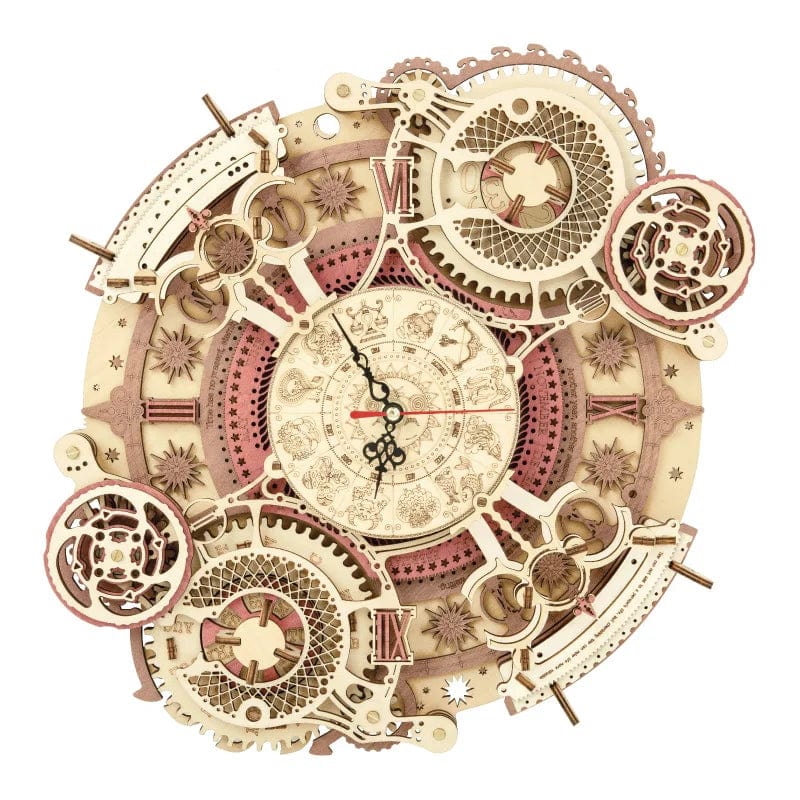 Puzzle 3D - L'Horloge Engrenage | MindWood Wonders