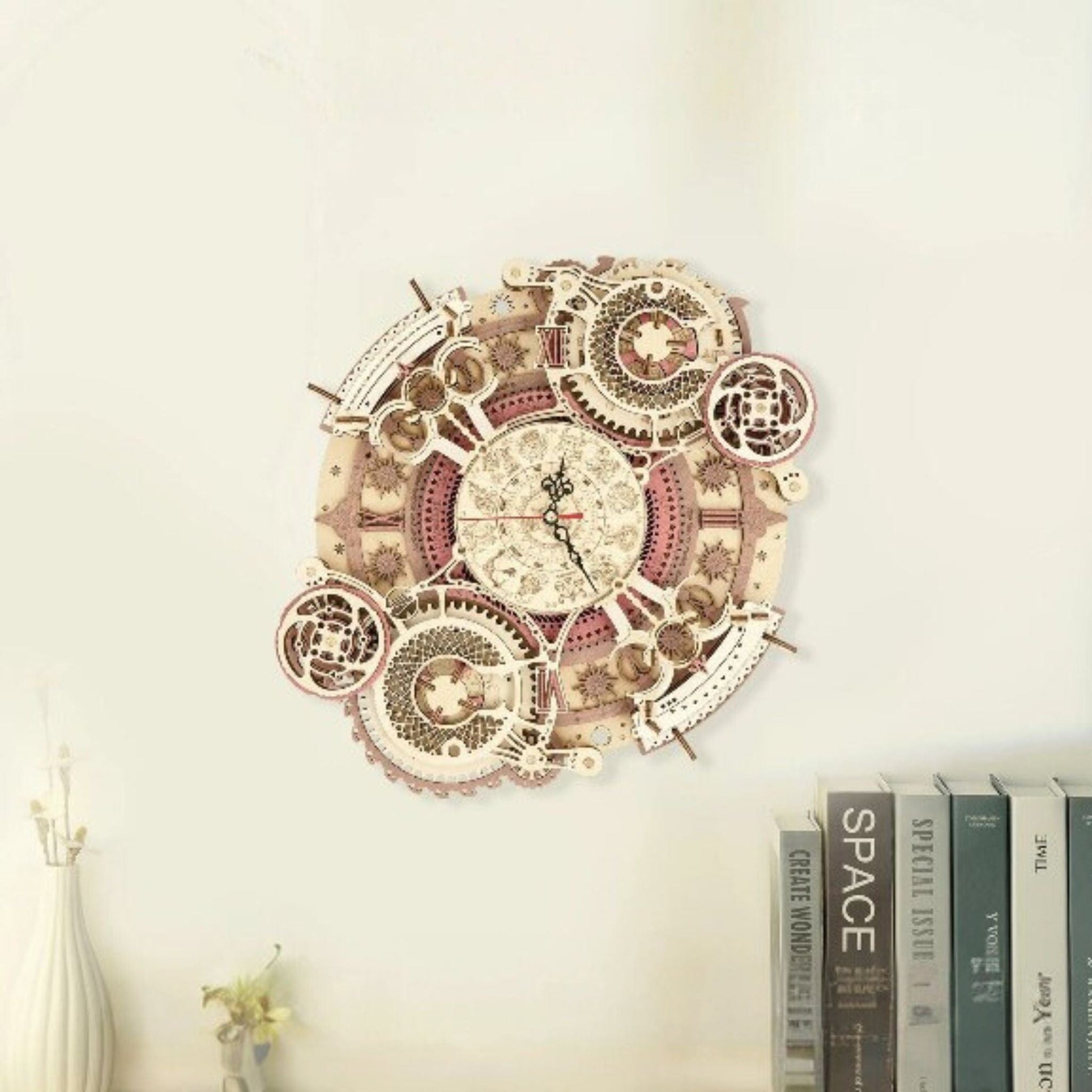 Puzzle 3D - L'Horloge Engrenage | MindWood Wonders