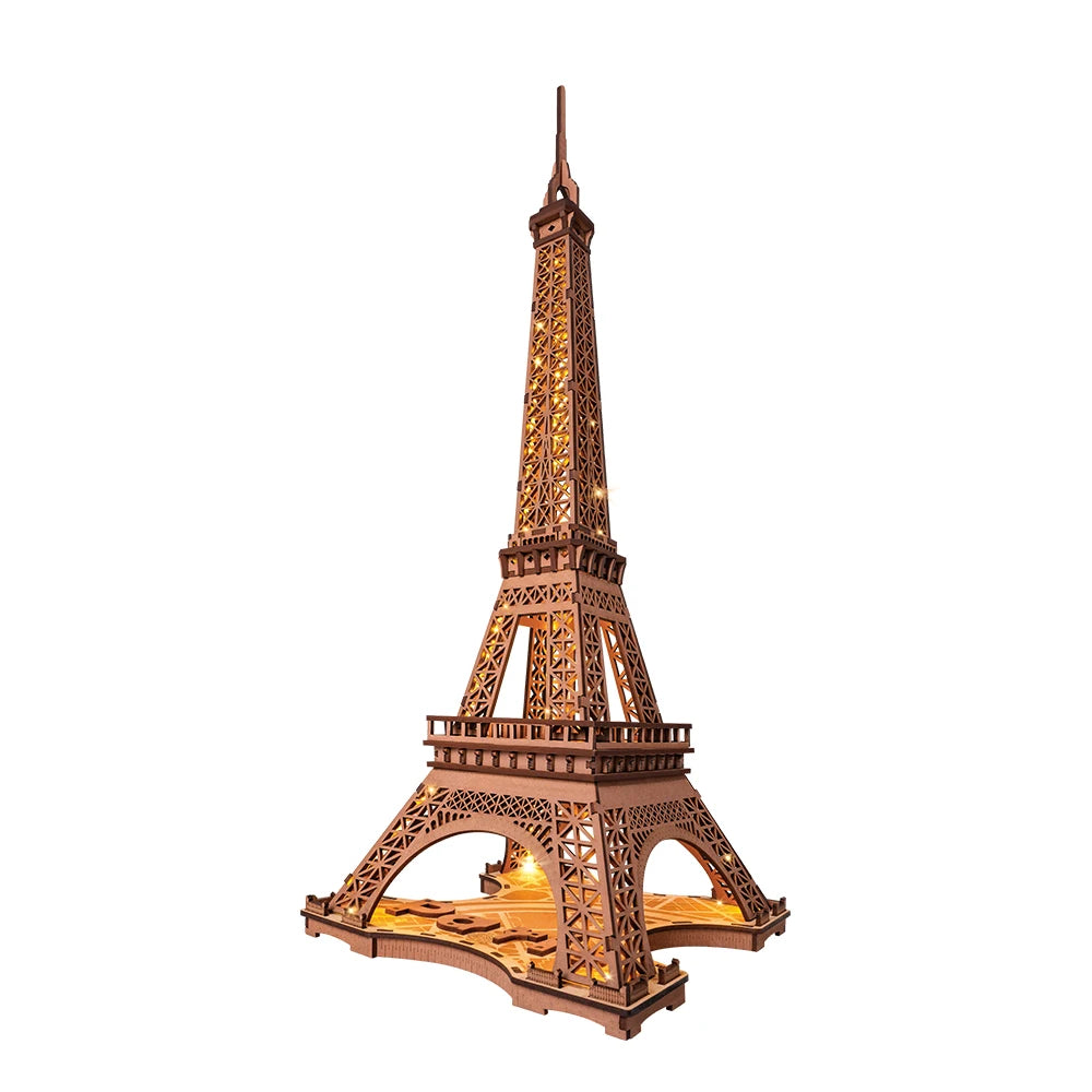 Puzzle 3D - La Tour Eiffel | MindWood Wonders