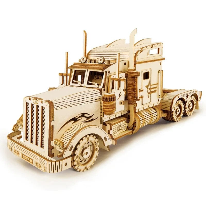 Puzzle 3D - Le Camion Lourd | MindWood Wonders